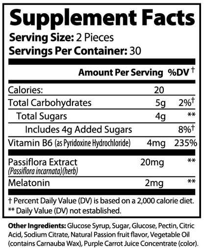 Sleep Well Gummies (Adult)